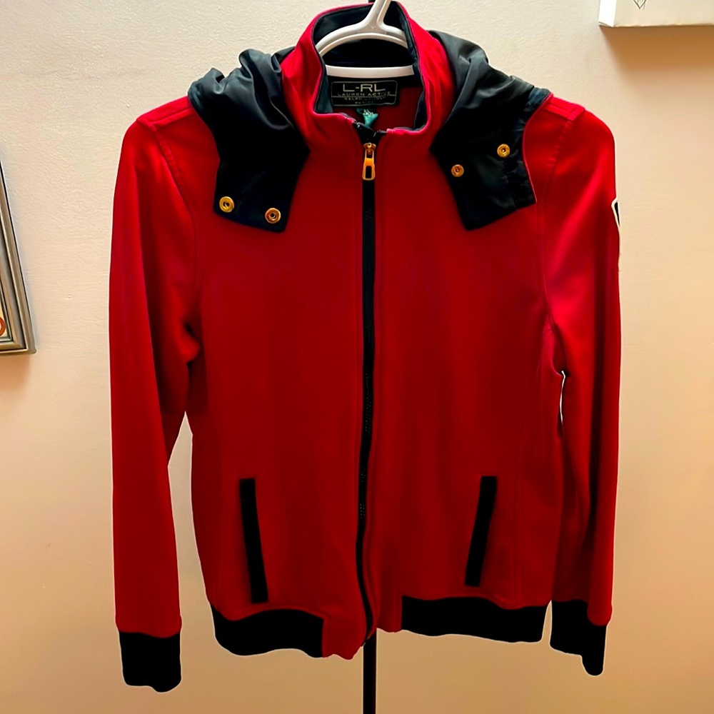 Ralph Lauren Activewear Zip Front Hoodie